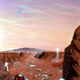 Illustration for article titled This Artist's Cheerful Renderings of Space Exploration Look Like Stills From The Martian
